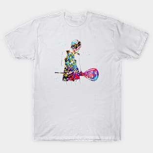 Lacrosse Player woman T-Shirt